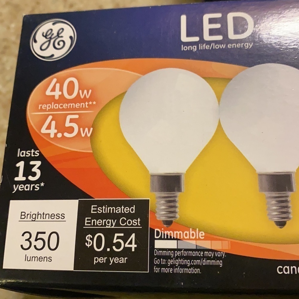 Candelabra LED Bulbs - Picture 2 of 5